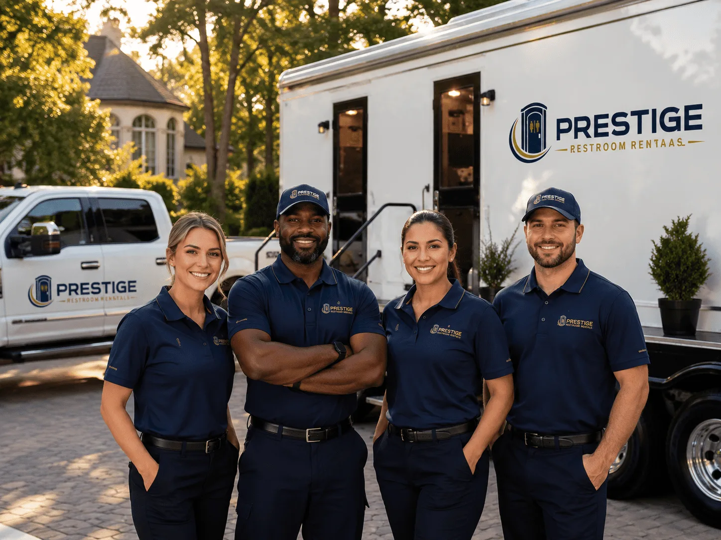 Trusted Luxury Portable Restrooms company in Branch, AR